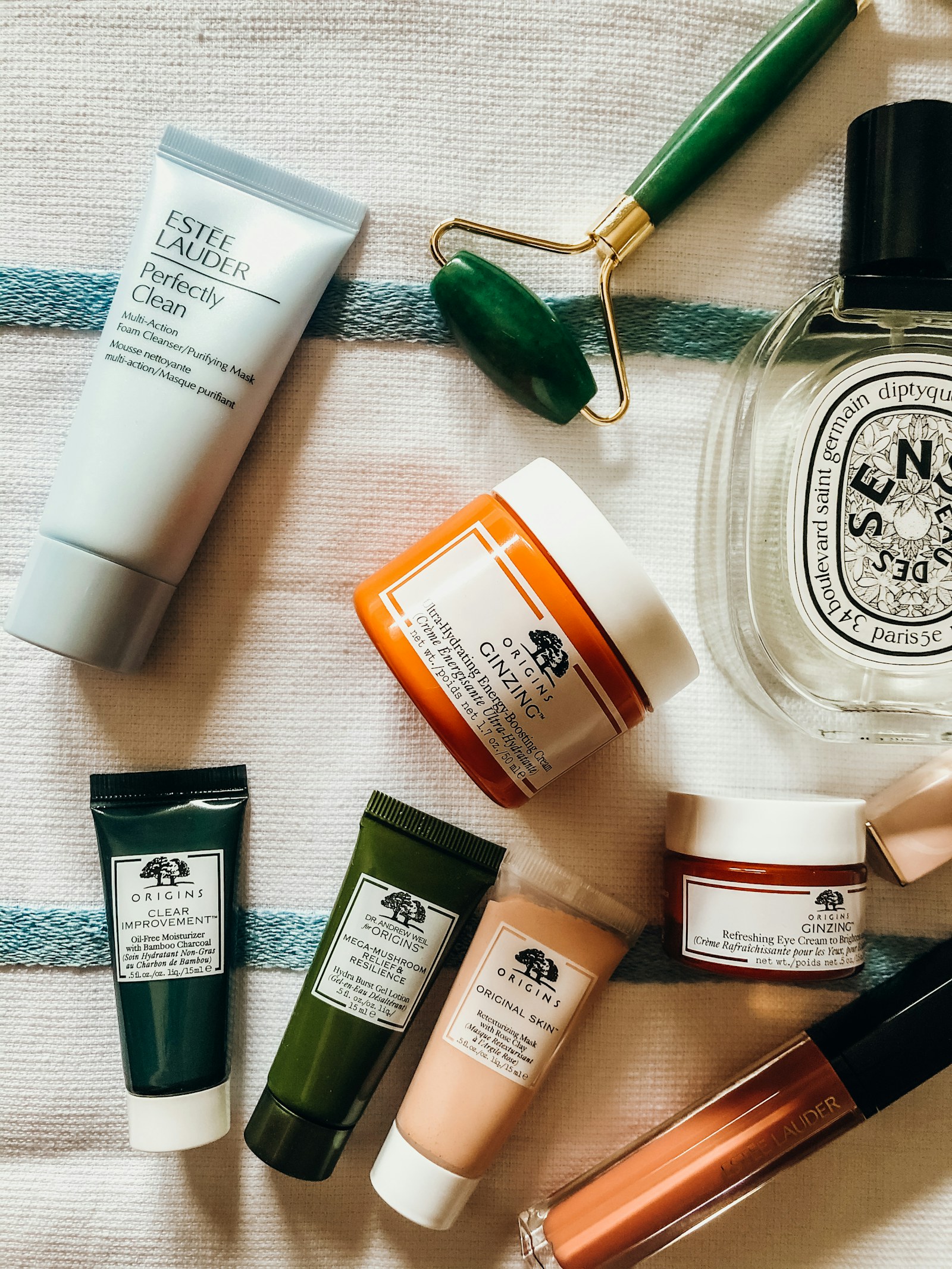 Cosmetic products arranged for complexion and eye-area formulation